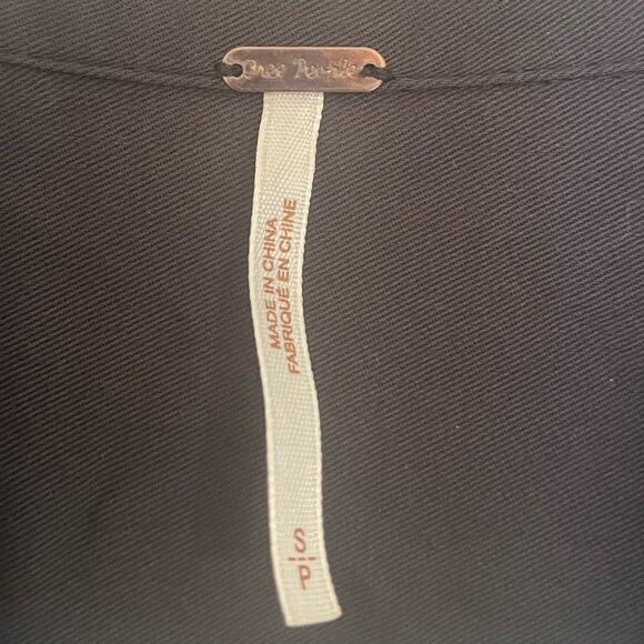 Free People Welcome To The Jungle Button Down Top - Picture 11 of 12